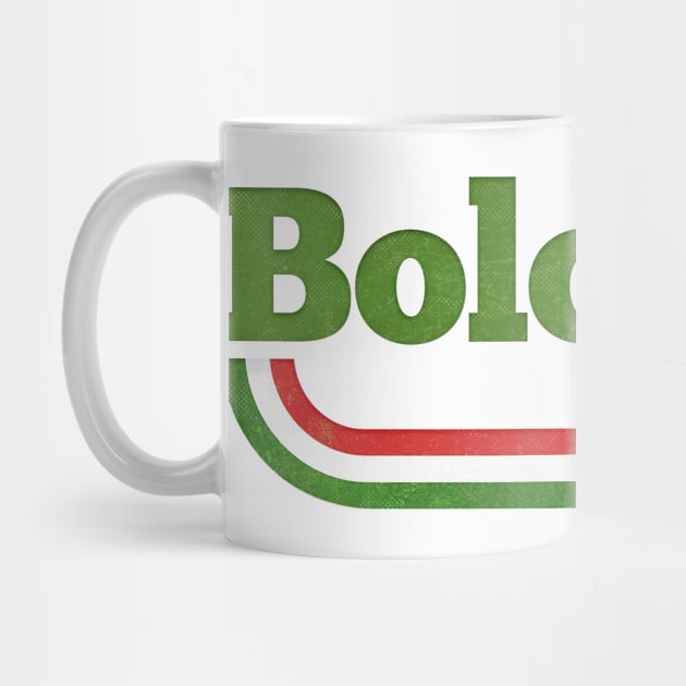 Bologna, Italia // Retro Italian Region Design by DankFutura